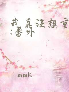 我真没想重生啊:番外