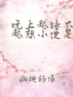 晚上越睡不着觉越想小便是什么原因