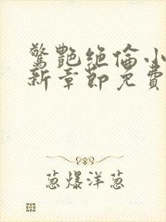 惊艳绝伦小说最新章节免费阅读全文