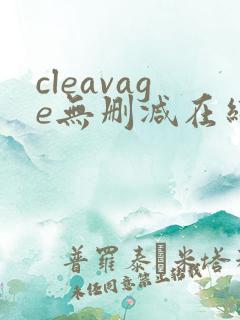 cleavage无删减在线播放