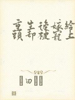 重生后嫁给死对头却被宠上天短剧