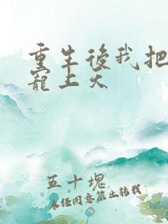 重生后我把老婆宠上天