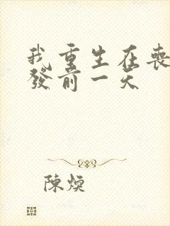 我重生在丧尸爆发前一天