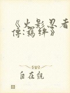 《火影忍者疾风传:羁绊》