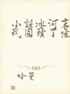 小说冰河末世:我囤积了亿亿万物资阅读