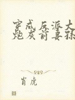 穿成反派大佬的炮灰前妻孙莜西