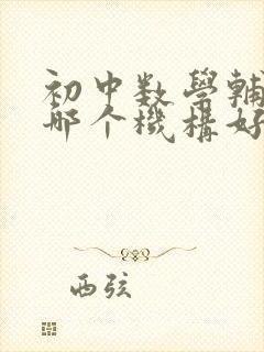 初中数学辅导班哪个机构好