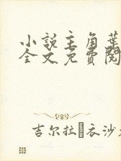 小说主角叶北辰全文免费阅读