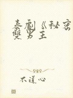 泰剧《秘密爱》双男主