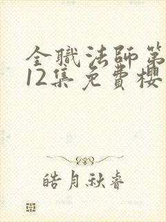 全职法师第3季12集免费樱花