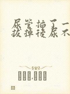 尿管插了一个月拔掉后尿不出来怎么办