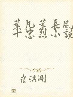 叶凡叶长风一门十忠烈小说