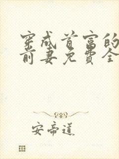 穿成首富的炮灰前妻免费全文