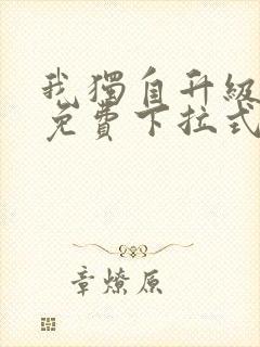 我独自升级漫画免费下拉式土豪漫画