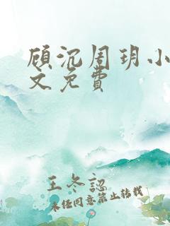 顾沉周玥小说全文免费