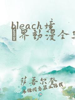 bleach境·界动漫全集免费观看