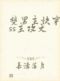 双男主快穿boss主攻文