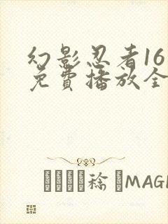 幻影忍者16季免费播放全集