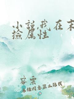 小说,我在末世捡属性