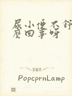 尿小便不舒服怎么回事呀