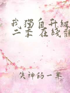 我独自升级 第二季 在线观看