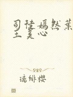 司徒嫣然叶凡美玉美心