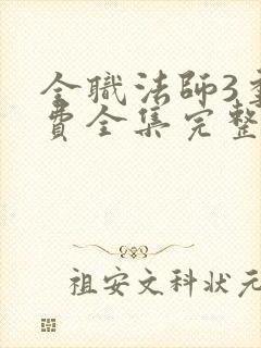 全职法师3季免费全集完整版