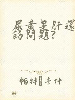 尿黄是肝还是肾的问题?