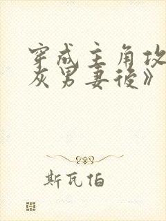 穿成主角攻的炮灰男妻后》