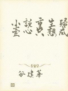 小说重生归来我壹心只想成为他前妻在线阅