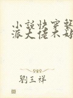 小说快穿系统反派大佬不好惹