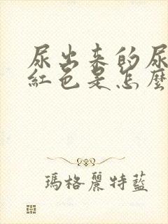 尿出来的尿有点红色是怎么回事