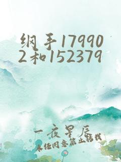 纲手179902和152379