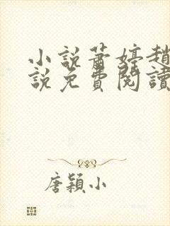 小说萧婷赵雷小说免费阅读