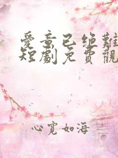 爱意已绝难再续短剧免费观看全集