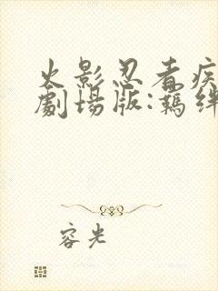 火影忍者疾风传剧场版:羁绊 动画片