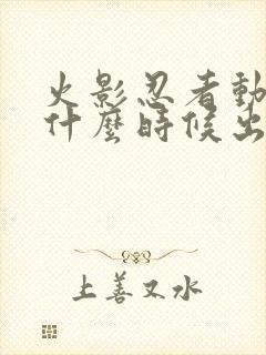 火影忍者动漫是什么时候出的