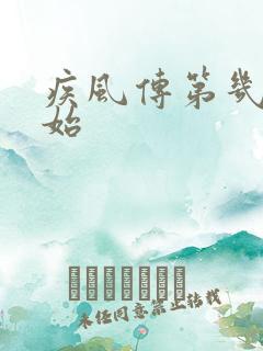 疾风传第几集开始