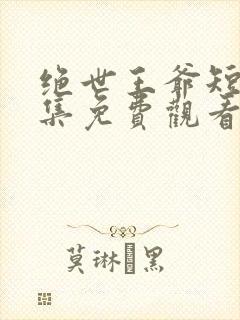 绝世王爷短剧全集免费观看