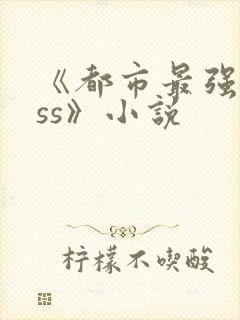 《都市最强boss》小说