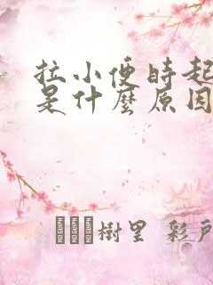 拉小便时起泡泡是什么原因