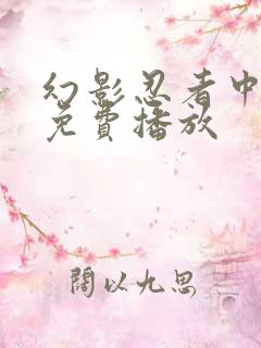 幻影忍者中文版免费播放