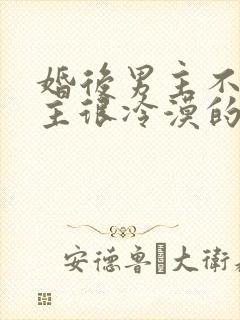 婚后男主不爱女主很冷漠的文