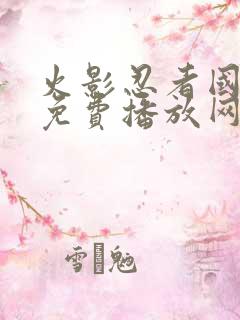 火影忍者国语版免费播放网站