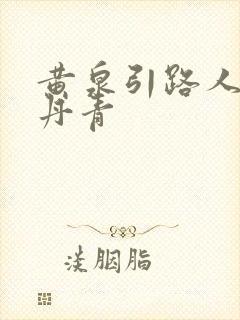 黄泉引路人 碎丹青