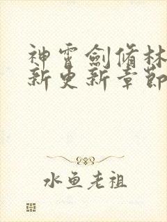 神霄剑修林枫最新更新章节