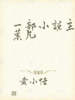 一部小说主角叫叶凡