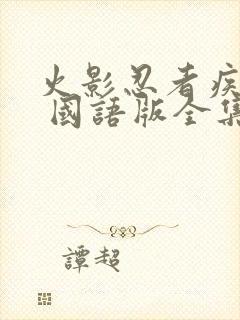 火影忍者疾风传 国语版全集国语版