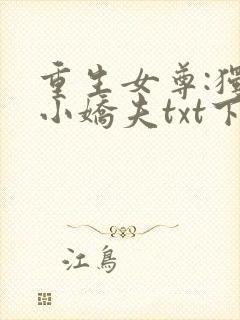 重生女尊:独宠小娇夫txt下载