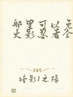 哪里可以免费看火影忍者全集